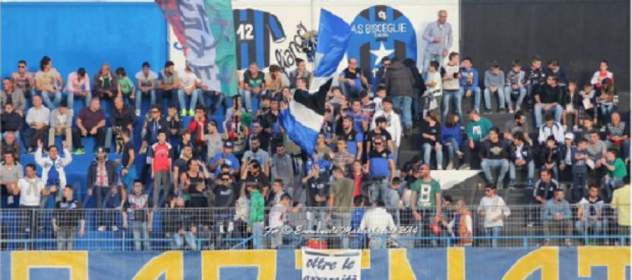 Bisceglie Calcio, parlano i tifosi della Vecchia Guardia: «Respingiamo le accuse di Canonico»