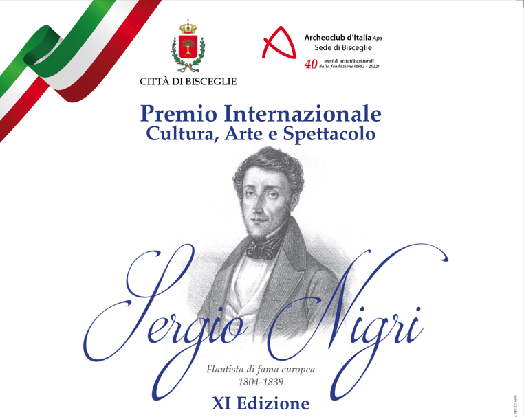 Il Premio Internazionale “Sergio Nigri” giunge all’undicesima edizione
