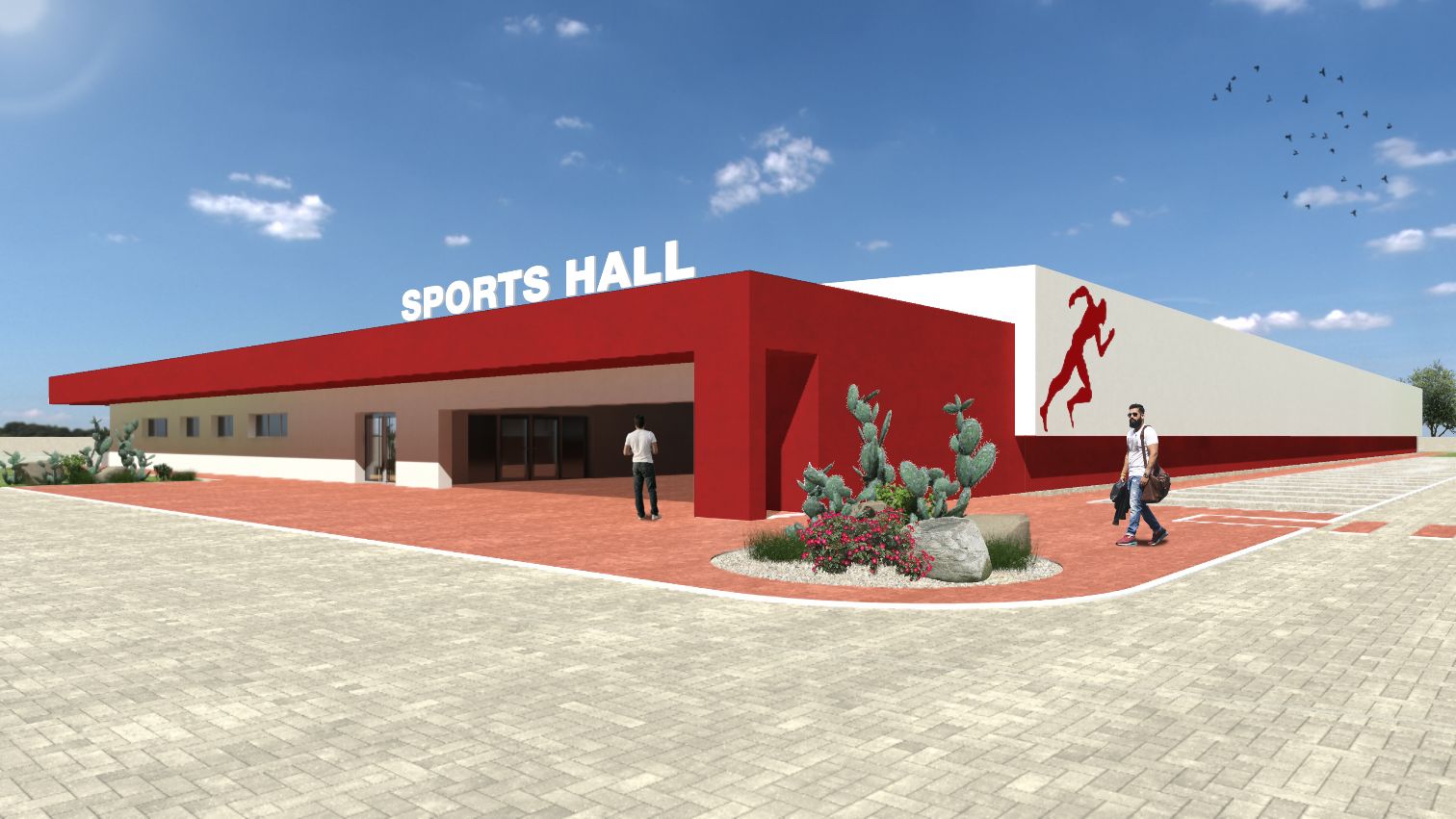 Consegnati i lavori per la realizzazione di un impianto sportivo polivalente indoor