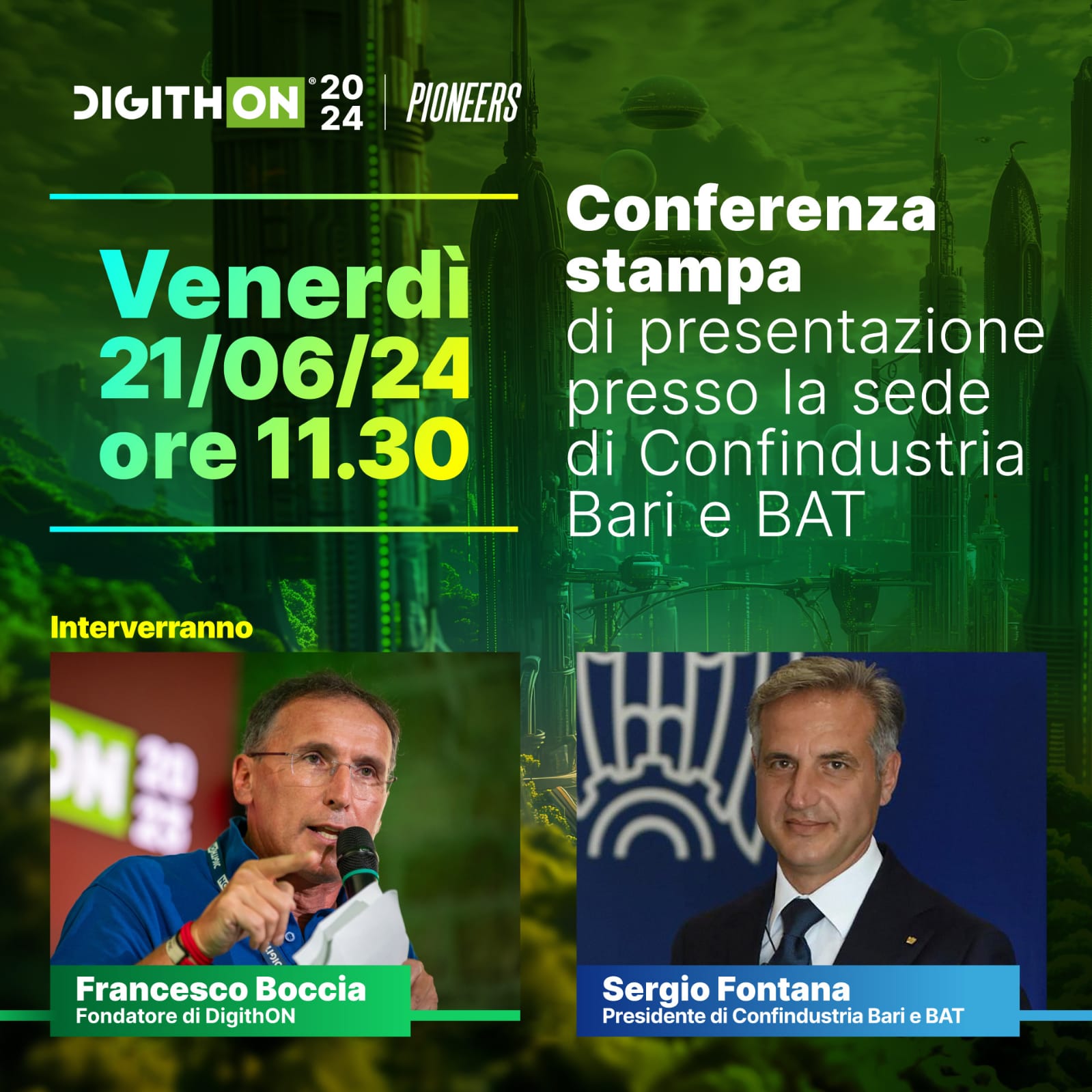 Startup: 21 giugno a Bari conferenza stampa presentazione nona edizione Digithon