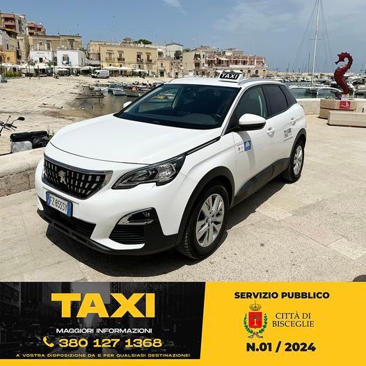 Partito il nuovo servizio taxi sul territorio di Bisceglie