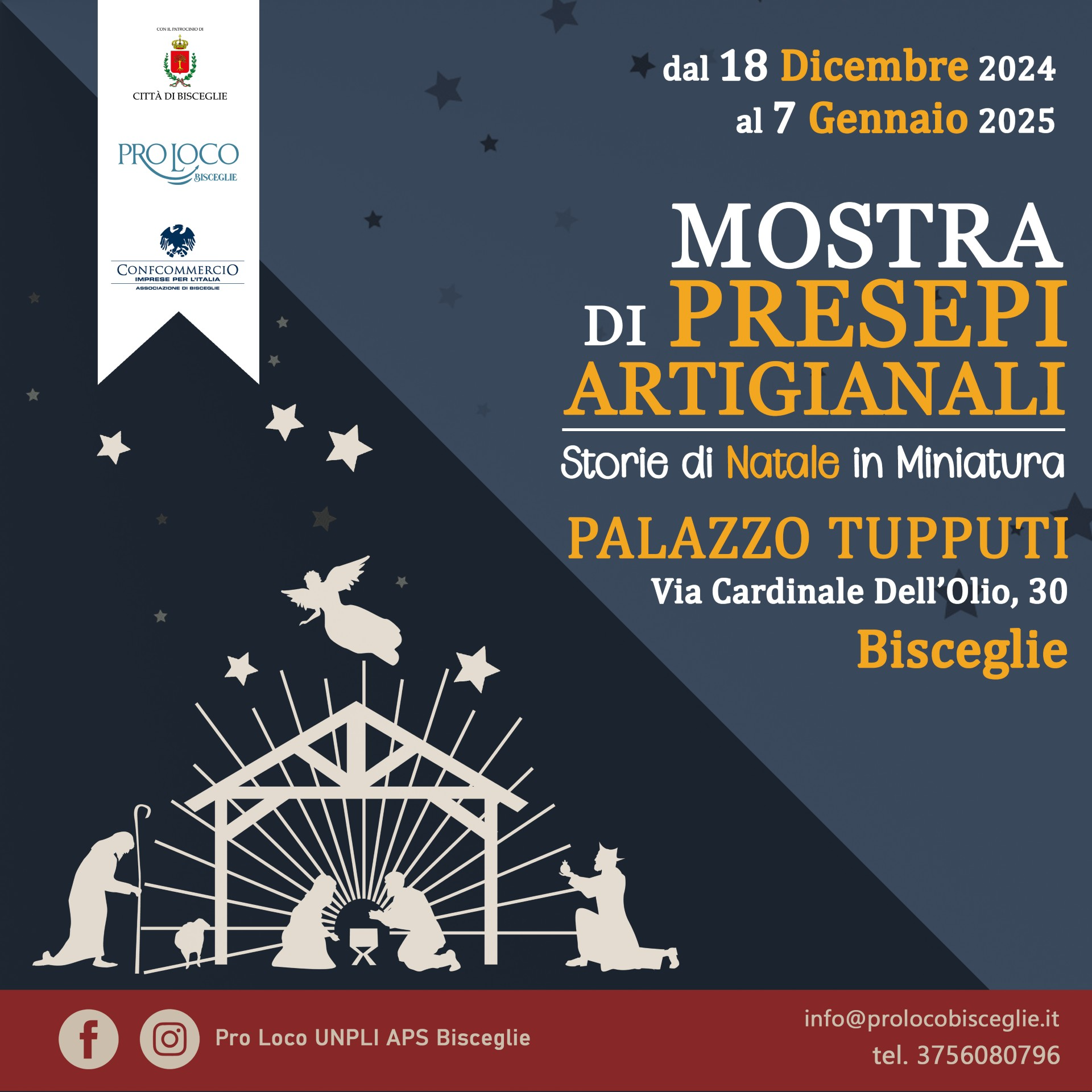 Mostra di Presepi artigianali a Bisceglie