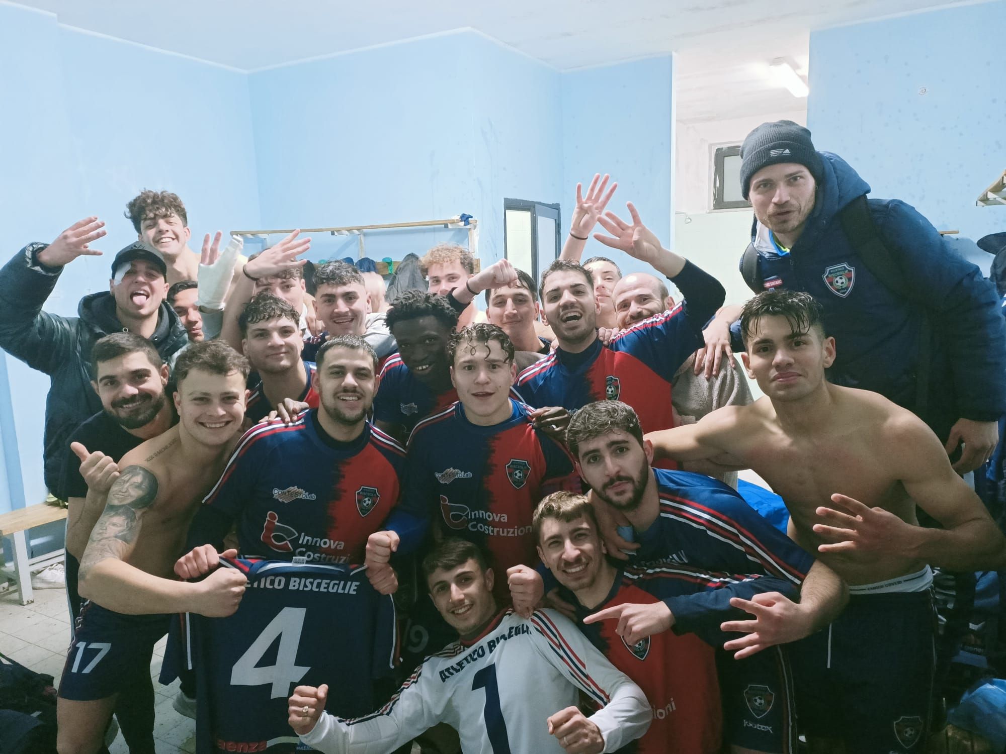 Prima vittoria dell’Atletico Bisceglie nel recupero