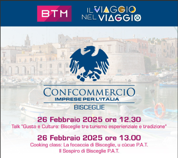 Confcommercio Bisceglie protagonista al Btm di Bari