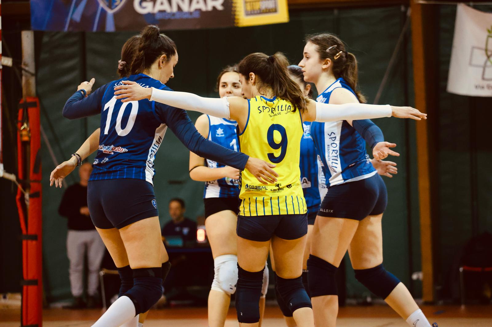 Sportilia, secco 3-0 casalingo sull’Adria Bari: è l’ottava vittoria nelle ultime 9 partite