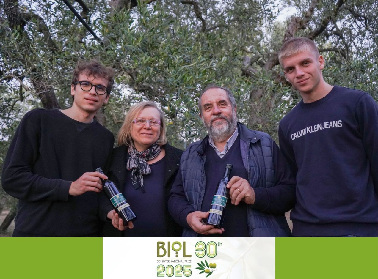 Biol International Prize 2025, riconoscimento “Gold Medal” per l’impresa agricola Bombini Mauro