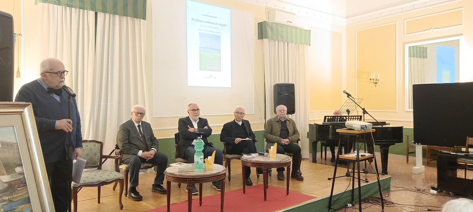 Natura, poesia e dialetto per approfondire la poetica dell’autore del libro “Tra fèrue e seléinzie de négghie”