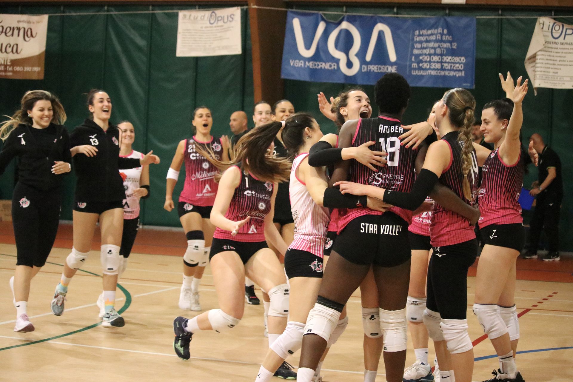 La Star Volley Bisceglie batte Pomezia  e conquista altri tre punti pesantissimi