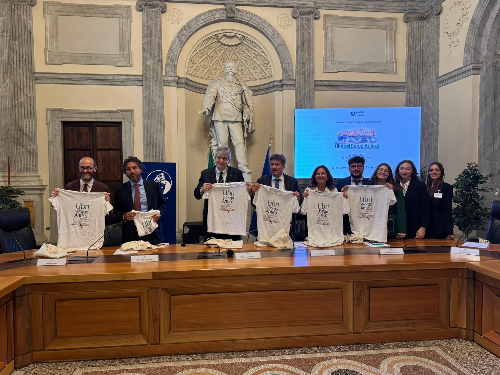 Presentata al Ministero della Cultura la sedicesima edizione di Libri nel Borgo Antico