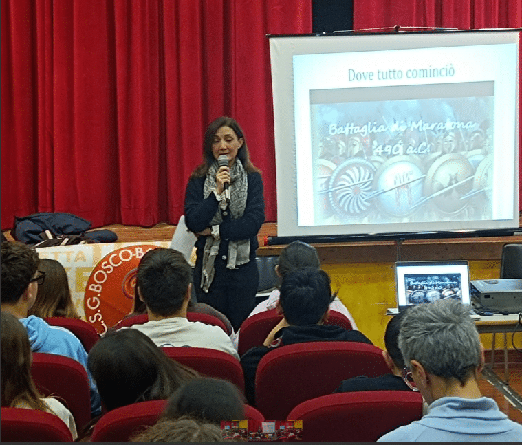 Sport e memoria: Valerio Piccioni dialoga con gli studenti dell’Istituto “San Giovanni Bosco –Battisti–Ferraris”