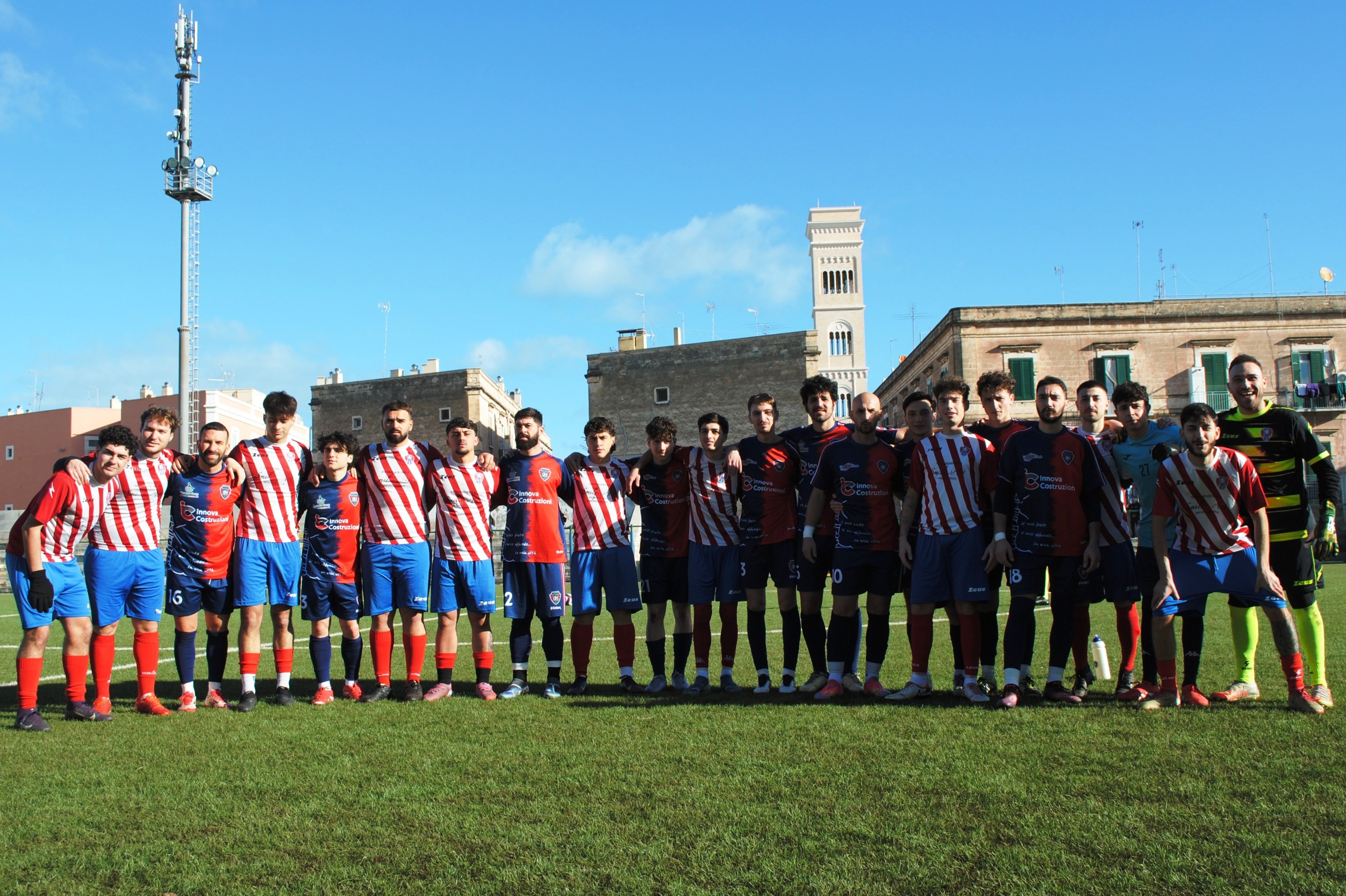 L’Atletico Bisceglie vince in rimonta: 4-3 al Borgovilla