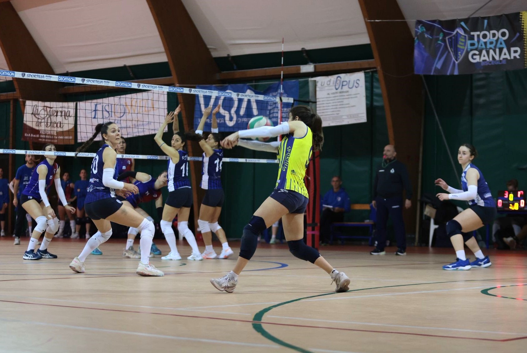 Volley serie C – Sportilia cala il poker consecutivo di vittorie: Don Milani Volley piegata 3-0 al PalaCosmai